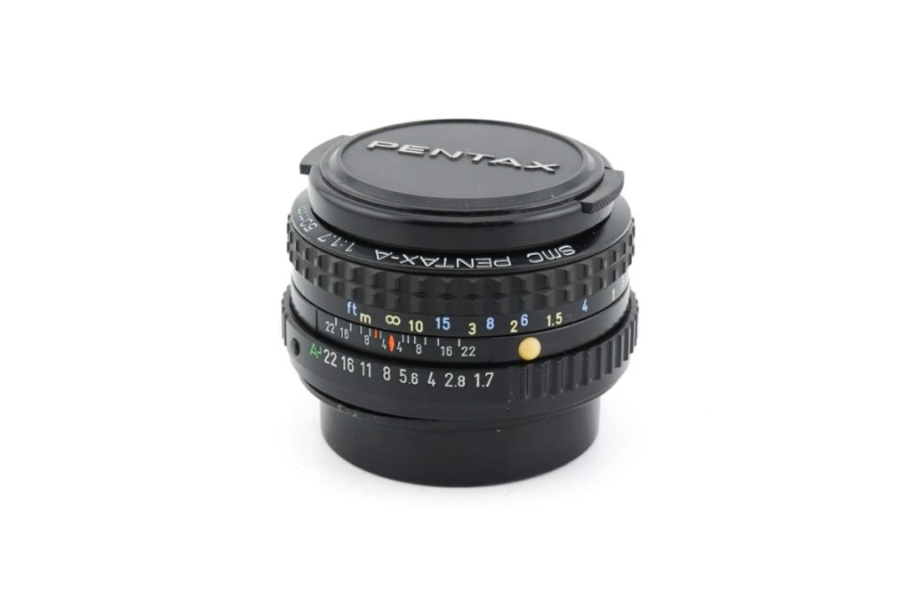 What Is Aug On Pentax Camera Lens Cap